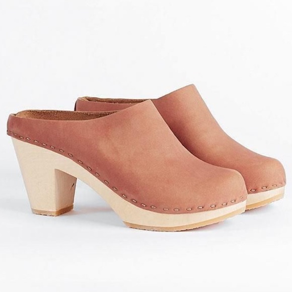 Bryr Shoes - Bryr Clogs Chloe Closed Toe High Heel